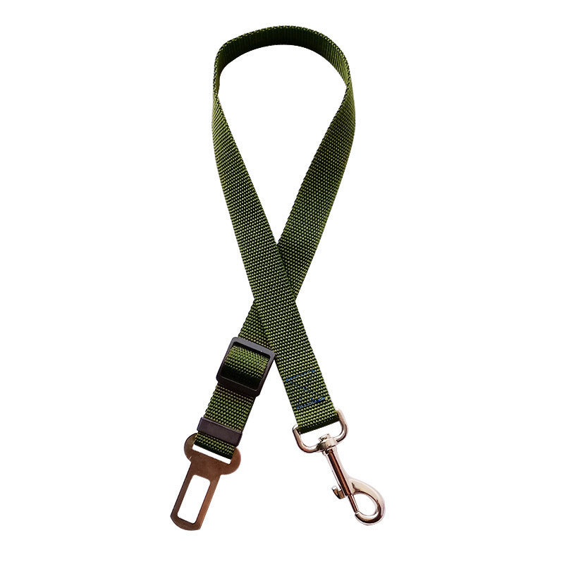 Adjustable Pet Cat Dog Car Seat Belt Pet Seat Vehicle Dog Harness Lead Clip Safety Lever Traction Dog Collars Dogs Accessories Pets Products