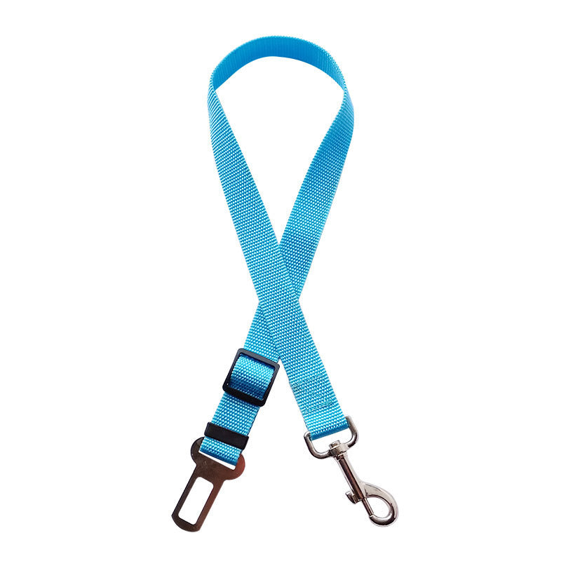 Adjustable Pet Cat Dog Car Seat Belt Pet Seat Vehicle Dog Harness Lead Clip Safety Lever Traction Dog Collars Dogs Accessories Pets Products
